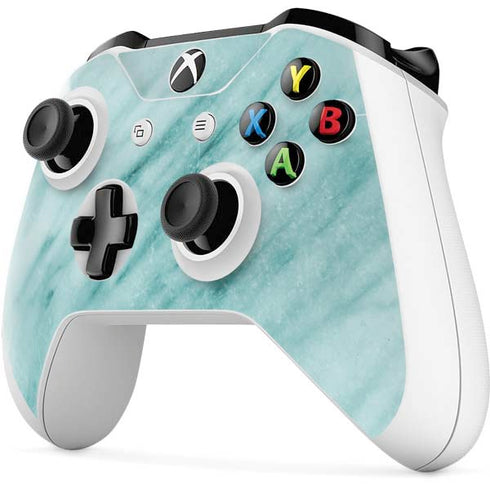 Turquoise Marble Xbox One S Controller Skin