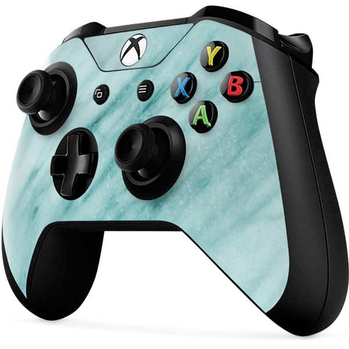 Turquoise Marble Xbox One X Controller Skin