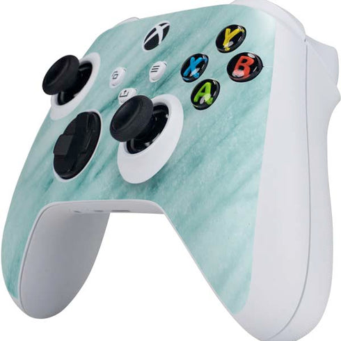 Turquoise Marble Xbox Series S Controller Skin