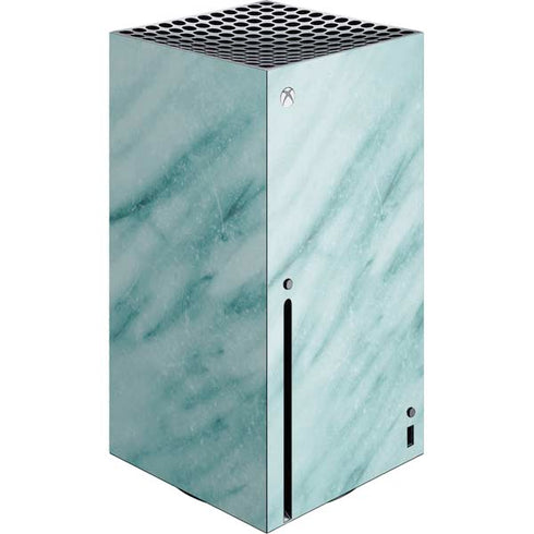 Turquoise Marble Xbox Series X Console Skin