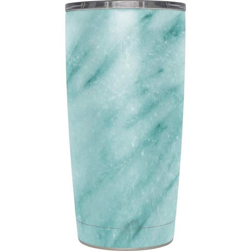 Turquoise Marble Yeti 20oz Tumbler Skin