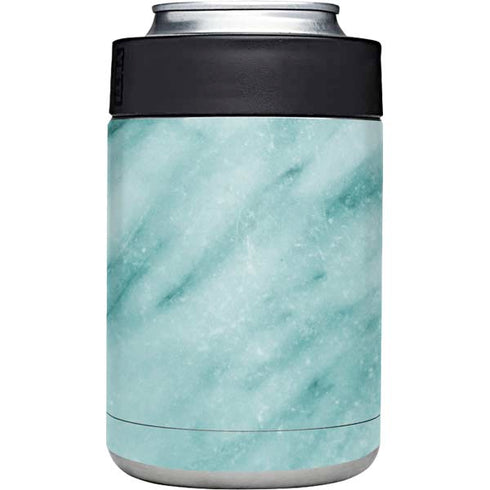 Turquoise Marble Yeti Colster Can Insulator Skin
