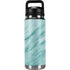 Turquoise Marble YETI Rambler 26oz Bottle Skin