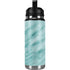 Turquoise Marble YETI Rambler 26oz Bottle Skin