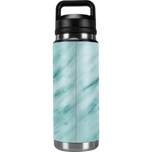 Turquoise Marble YETI Rambler 26oz Bottle Skin