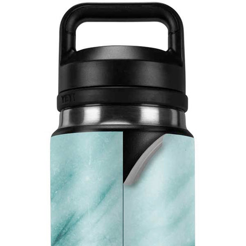 Turquoise Marble YETI Rambler 26oz Bottle Skin