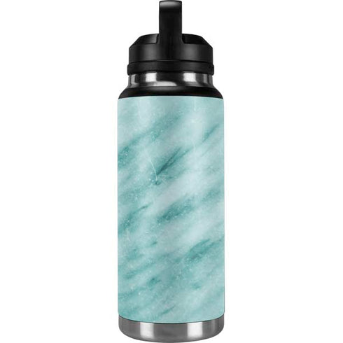 Turquoise Marble YETI Rambler 36oz Bottle Skin