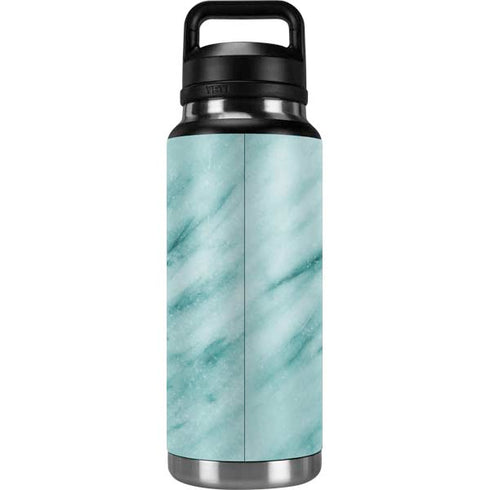 Turquoise Marble YETI Rambler 36oz Bottle Skin