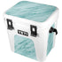 Turquoise Marble YETI Roadie 24 Hard Cooler Skin