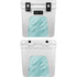 Turquoise Marble YETI Roadie 24 Hard Cooler Skin