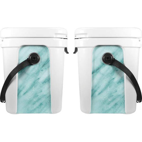 Turquoise Marble YETI Roadie 24 Hard Cooler Skin