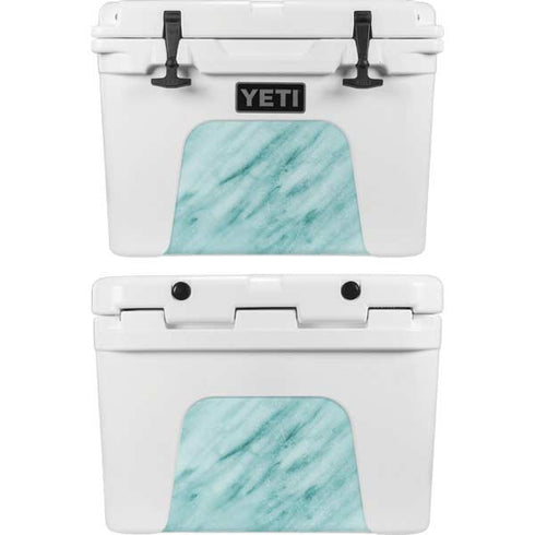 Turquoise Marble YETI Tundra 35 Hard Cooler Skin