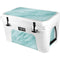 Turquoise Marble YETI Tundra 45 Hard Cooler Skin
