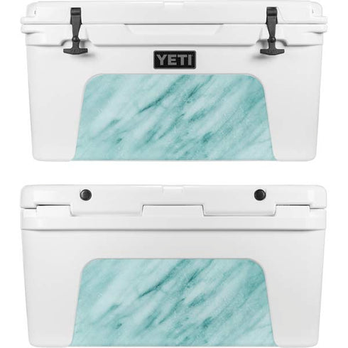 Turquoise Marble YETI Tundra 65 Hard Cooler Skin