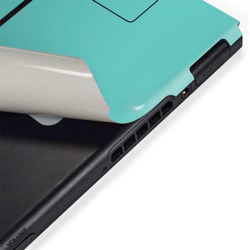 Turquoise Blue Solid Nintendo Switch Bundle Skin
