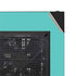 Turquoise Blue Solid NZXT H510 Compact ATX Mid-Tower Case Skin