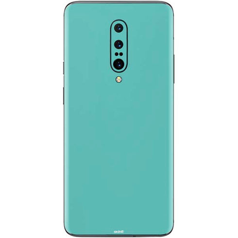 Turquoise Blue Solid OnePlus 7 Pro Skin