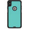 Turquoise Blue Solid Otterbox Commuter iPhone Skin