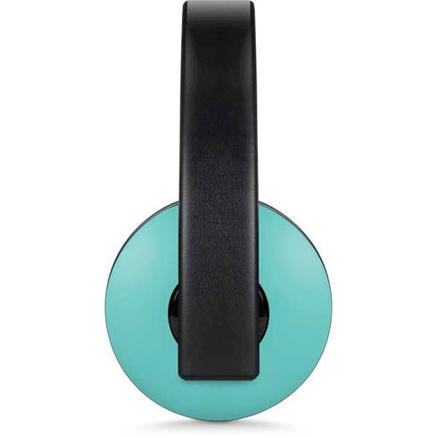 Turquoise Blue Solid PlayStation 4 Gold Wireless Headset Skin