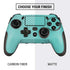 Turquoise Blue Solid PlayStation Scuf Vantage 2 Controller Skin
