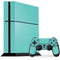 Turquoise Blue Solid PS4 Console and Controller Bundle Skin
