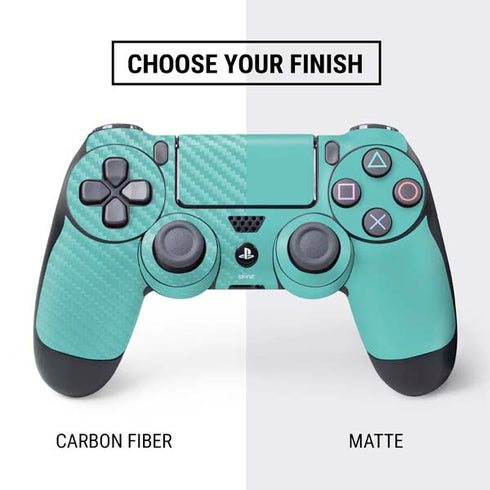 Turquoise Blue Solid PS4 Controller Skin