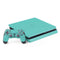 Turquoise Blue Solid PS4 Slim Bundle Skin