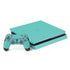 Turquoise Blue Solid PS4 Slim Bundle Skin