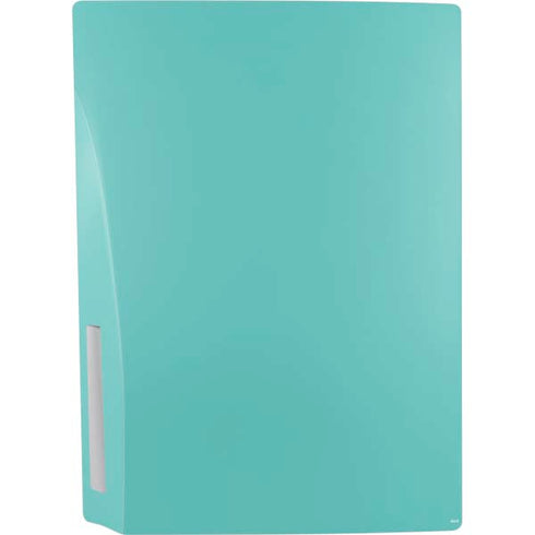 Turquoise Blue Solid PS5 Console Skin