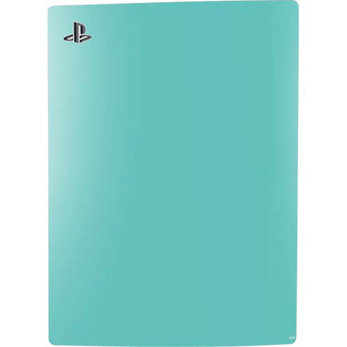 Turquoise Blue Solid PS5 Digital Edition Bundle Skin