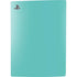 Turquoise Blue Solid PS5 Digital Edition Console Skin