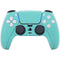 Turquoise Blue Solid PS5 Controller Skin