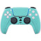 Turquoise Blue Solid PS5 Controller Skin
