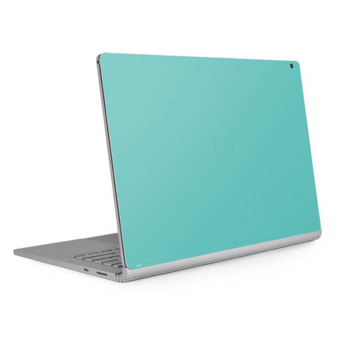 Turquoise Blue Solid Surface Book 2 13.5in Skin