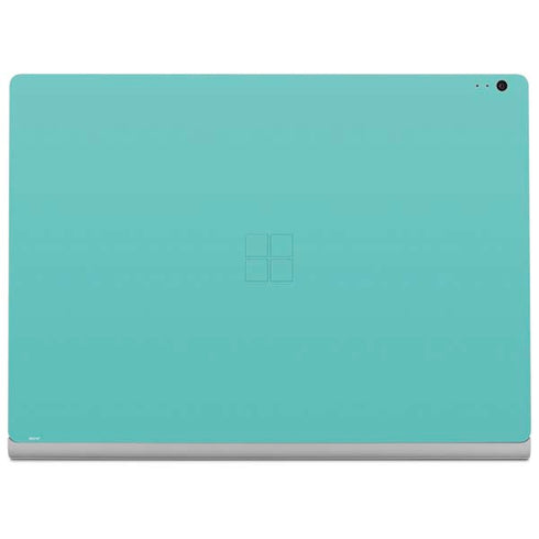 Turquoise Blue Solid Surface Book 2 13.5in Skin