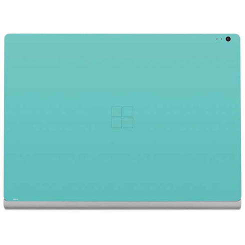 Turquoise Blue Solid Surface Book 2 15in Skin