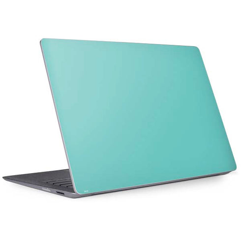 Turquoise Blue Solid Surface Laptop 2 Skin