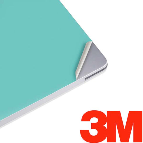 Turquoise Blue Solid Surface Laptop 2 Skin