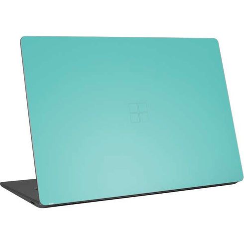Turquoise Blue Solid Surface Laptop 4 15in Skin