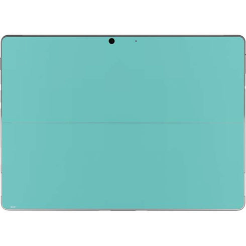 Turquoise Blue Solid Surface Pro 8 Skin