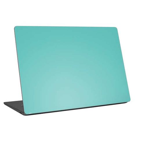 Turquoise Blue Solid Universal Laptop 12in (9.8 x 6.8in) Skin