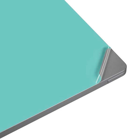 Turquoise Blue Solid Universal Laptop 12in (9.8 x 6.8in) Skin