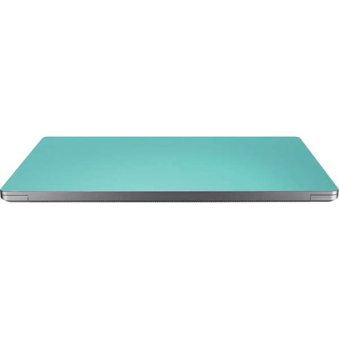 Turquoise Blue Solid Universal Laptop 17in (13.8 x 10in) Skin