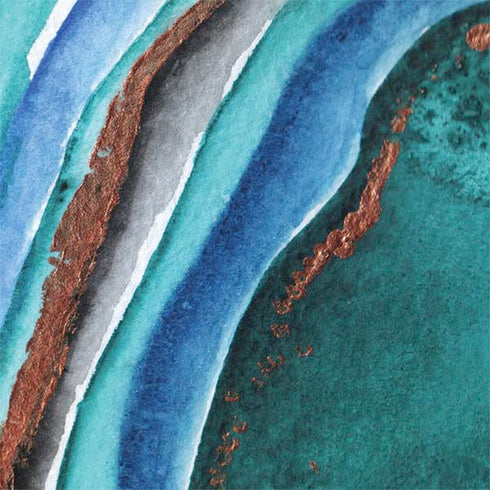 Turquoise Watercolor Geode Nintendo 2DS XL (2017) Skin