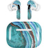 Turquoise Watercolor Geode Apple AirPods Pro Skin