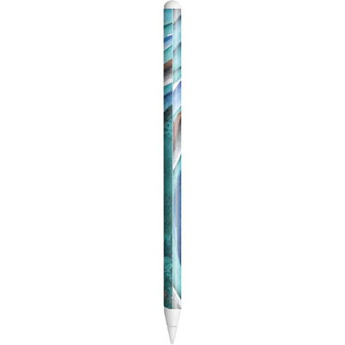Turquoise Watercolor Geode Apple Pencil (2nd Gen 2019) Skin