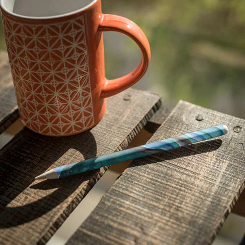 Turquoise Watercolor Geode Apple Pencil (2nd Gen 2019) Skin