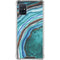 Turquoise Watercolor Geode Galaxy A51 5G Clear Case