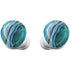 Turquoise Watercolor Geode Galaxy Buds Plus Skin
