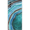 Turquoise Watercolor Geode Galaxy Note 10 Plus Skin